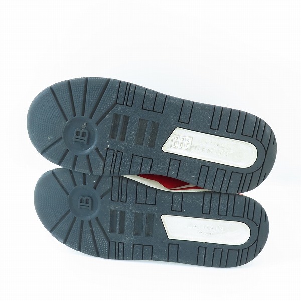 実際に弊社で買取させて頂いたBalmain/バルマン B Ball High Tops Sneaker/ハイカットスニーカー 40の画像 2枚目