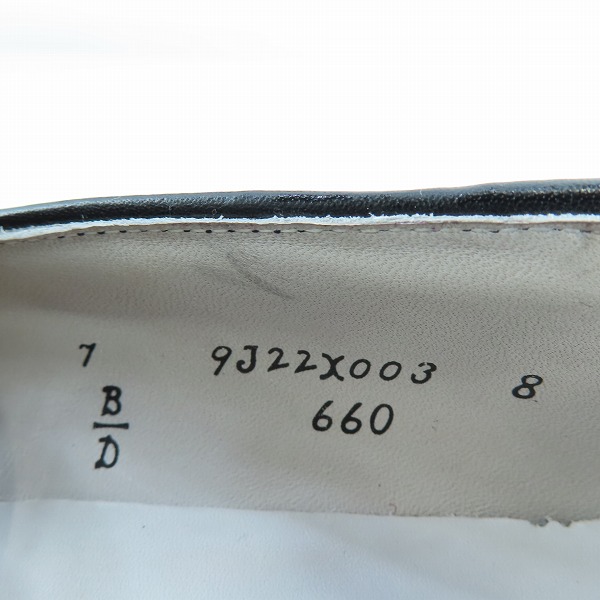 実際に弊社で買取させて頂いたALDEN/オールデン タッセルローファー ブラック 660/7の画像 4枚目