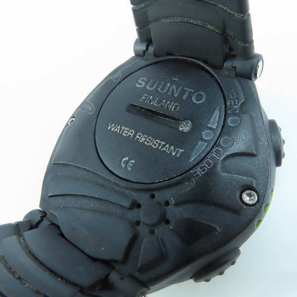 実際に弊社で買取させて頂いたSUUNTO/スント VECTOR/ベクター グリーン 腕時計【動作未確認】の画像 3枚目