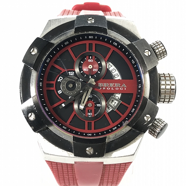実際に弊社で買取させて頂いた【難有り】BRERA OROLOGI/ブレラオロロジ クォーツ 腕時計 AE01