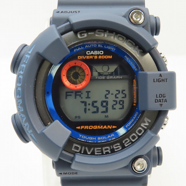 実際に弊社で買取させて頂いたG-SHOCK/Gショック FROGMAN メンインカモフラージュ タフソーラー GF-8250CM-2JR