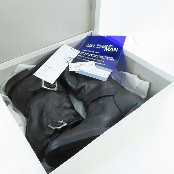 実際に弊社で買取させて頂いたJUNYA WATANABE MAN COMME des GARCONS/ジュンヤワタナベ マン コムデギャルソン エンジニアブーツ/Sの画像 7枚目