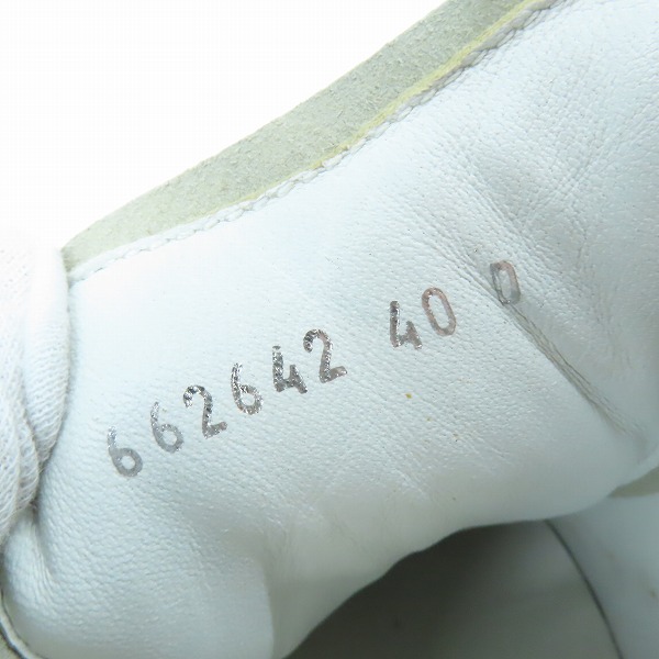 実際に弊社で買取させて頂いたAlexander McQueen/アレキサンダーマックイーン ペイント オーバースニーカー/40の画像 5枚目