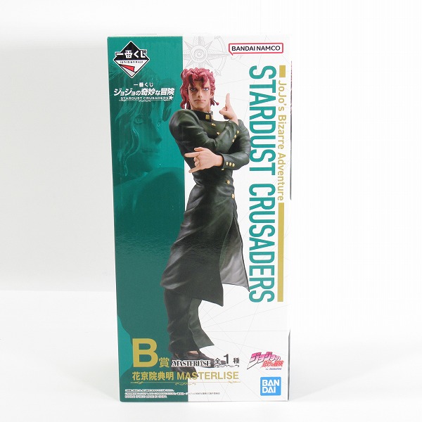 実際に弊社で買取させて頂いた【未開封】バンダイスピリッツ 一番くじ ジョジョの奇妙な冒険 STARDUST CRUSADERS B賞 花京院典明 MASTERLISE フィギュア