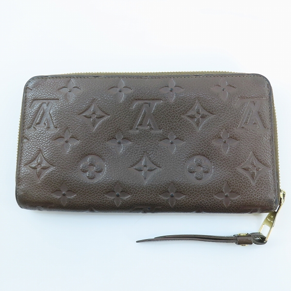 実際に弊社で買取させて頂いたLOUIS VUITTON/ルイヴィトン モノグラムアンプラント ジッピーウォレット ラウンドファスナー/長財布 M60548の画像 1枚目