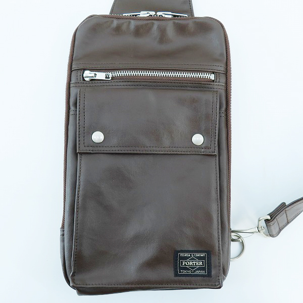 実際に弊社で買取させて頂いたPORTER/ポーター レザー ショルダー バック