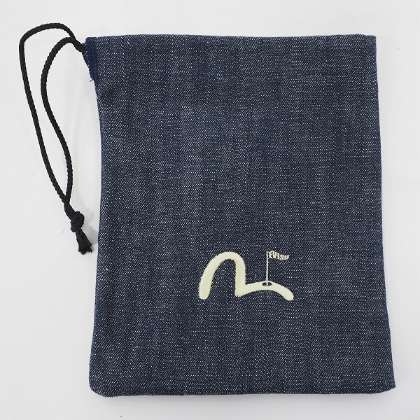 実際に弊社で買取させて頂いたEVISU GOLF/エヴィスゴルフ/エビス デニム ポーチ