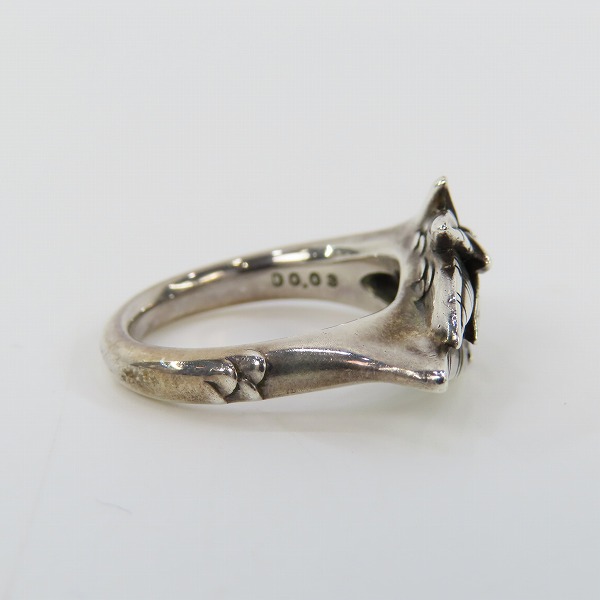 実際に弊社で買取させて頂いた【ギャラ付き】Bloody Mary/ブラッディマリー カナリア リング ストーン 11号の画像 4枚目