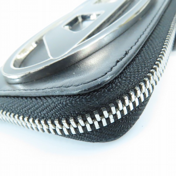 実際に弊社で買取させて頂いたDIESEL/ディーゼル APIA Dロゴ Lジップ カード/コイン/小銭入れ フラグメントケース PR818の画像 6枚目