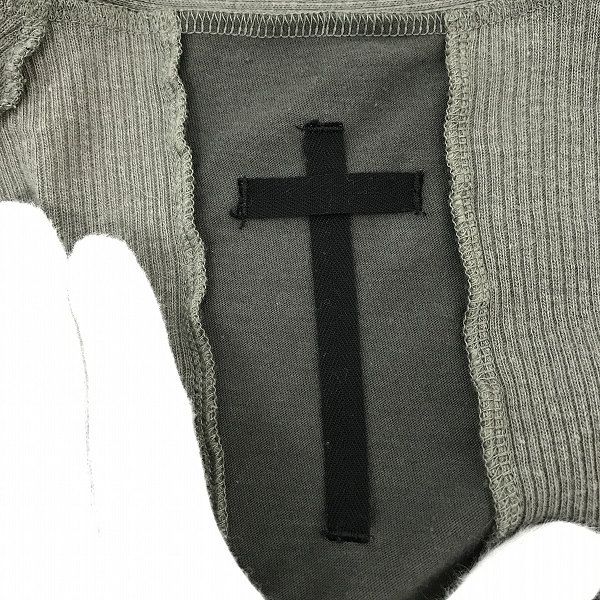 実際に弊社で買取させて頂いたLGB/ルグランブルー バッククロスカーディガン BACK CROSS/CARDI-1 1の画像 2枚目