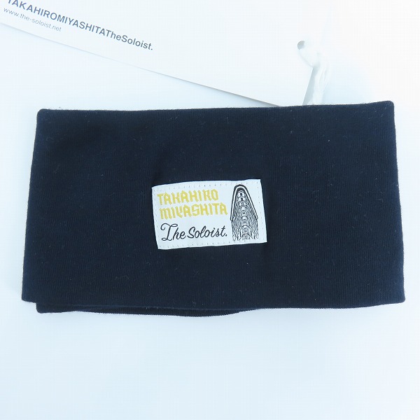 実際に弊社で買取させて頂いた【未使用】TAKAHIROMIYASHITA TheSoloIst/タカヒロミヤシタザソロイスト 22AW ネックウォーマー  sc.0014AW22/One