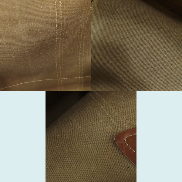 実際に弊社で買取させて頂いたGUCCI/グッチ オールドマイクロGG キャンバス レザー ボストンバッグ 012 24 0525 45の画像 8枚目