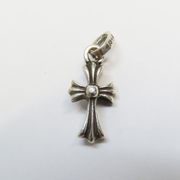 実際に弊社で買取させて頂いたCHROME HEARTS/クロムハーツ ベビーファット クロスチャームの画像 2枚目