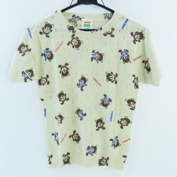 実際に弊社で買取させて頂いた(1)GRUNGE POPS HYSTERICS/ヒステリックグラマー ウール アンゴラ混 ニットセーター 2NS-2020/F