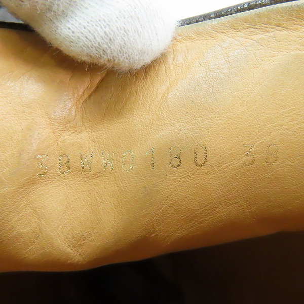 実際に弊社で買取させて頂いたMAISON MARTIN MARGIELA 22/メゾンマルタンマルジェラ 22 ロングヒールブーツ S38WW0180/38の画像 5枚目