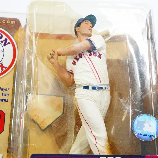 実際に弊社で買取させて頂いた(2)【未開封】MCFARLANE/マクファーレン SPORTSPICKS ボストン・レッドソックス #9 TED Willoams フィギュアの画像 3枚目