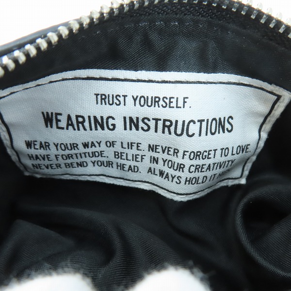 実際に弊社で買取させて頂いたMaison MIHARA YASUHIRO/メゾンミハラヤスヒロ T LEX BAG ティーレックス レザー ショルダーバッグ A11BG704の画像 6枚目