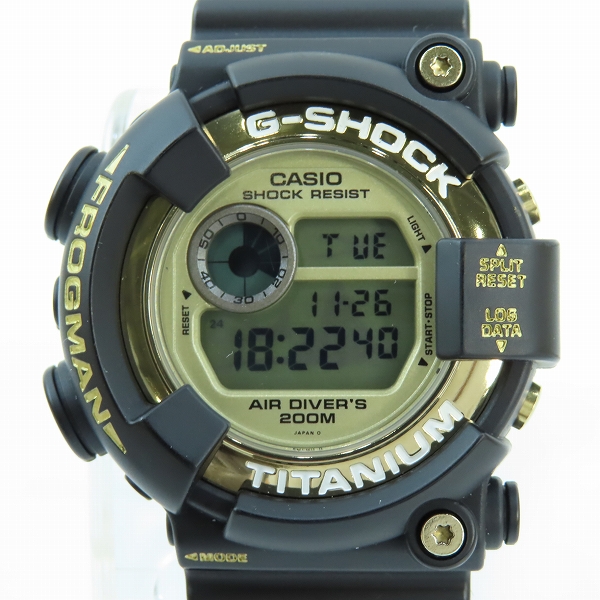 実際に弊社で買取させて頂いた【カスタム】G-SHOCK/G-ショック FROGMAN WCCS サンゴ礁 トリプルマンタ ブラック DW-8201WC