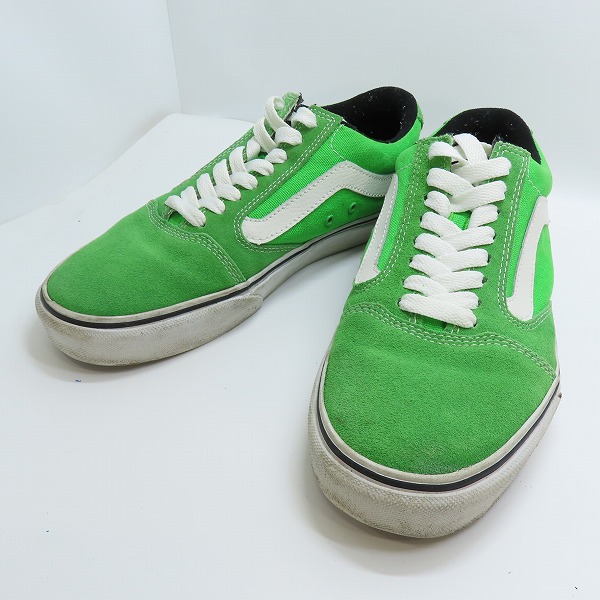 実際に弊社で買取させて頂いたVANS/バンズ TNT FIVE/5 トニートルフィーヨ オーセンティック スニーカー グリーン VN-0L2ZLLH/26