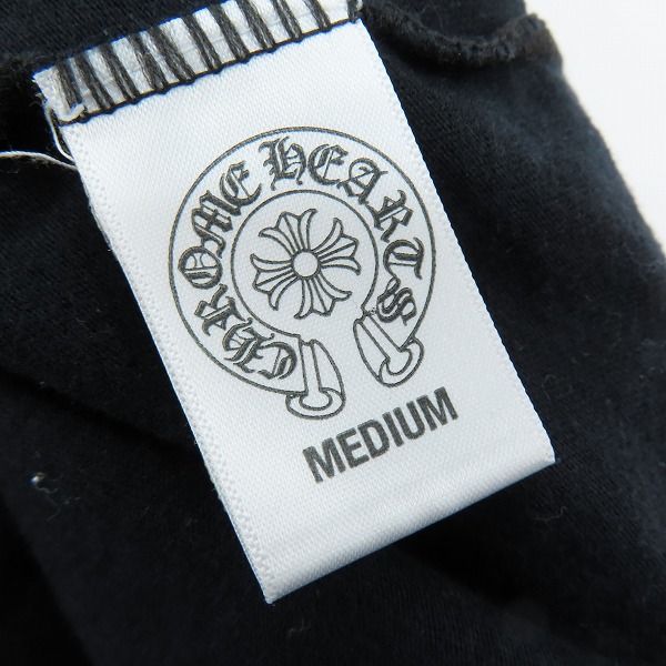 実際に弊社で買取させて頂いた【JPタグ】CHROME HEARTS/クロムハーツ バッククロスプリント Tシャツ/Mの画像 3枚目