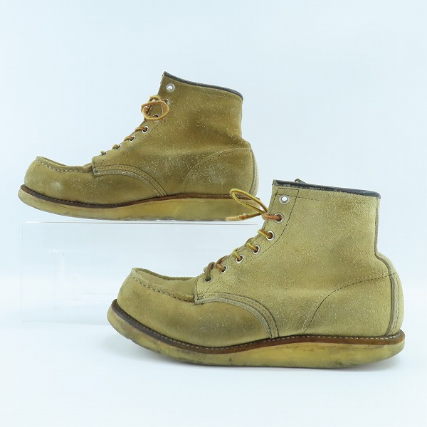 実際に弊社で買取させて頂いたRED WING/レッドウィング 犬タグ スウェード アイリッシュセッター/7Eの画像 3枚目