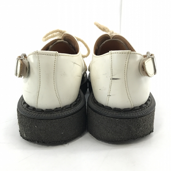 実際に弊社で買取させて頂いたGEORGE COX×COMME des GARCONS HOMME PLUS/ジョージコックス×コムデギャルソンオムプリュス レザーシューズ 15344V/7の画像 1枚目