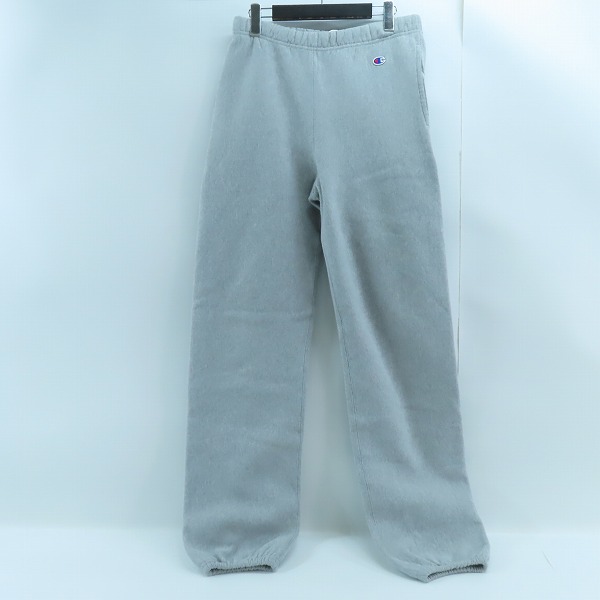 実際に弊社で買取させて頂いたChampion/チャンピオン REVERSE WEAVE/リバースウィーブ スウェットパンツ グレー/L