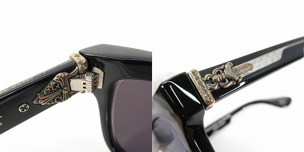 実際に弊社で買取させて頂いたChrome Hearts/クロムハーツ BOX-OFFICER/ボックスオフィサー ダガー サングラス/ケース/メガネ拭き付きの画像 7枚目