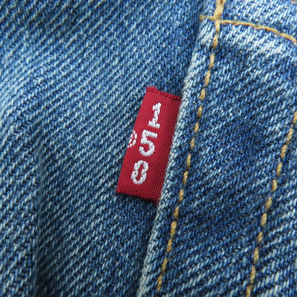 実際に弊社で買取させて頂いた【未使用】LEVI'S/リーバイス 150周年モデル オリジナルフィット デニムパンツ 00501-3383/W30L32の画像 3枚目