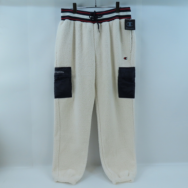 実際に弊社で買取させて頂いた【未使用】 Champion/チャンピオン Sherpa Utility Pants/ボアスウェットパンツ/L