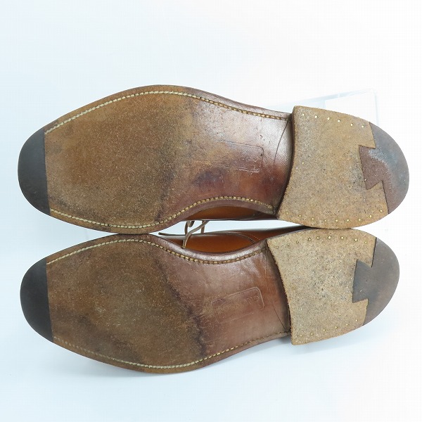 実際に弊社で買取させて頂いた【難有り】GRENSON/グレンソン ストレートチップ  レザーシューズ 6019 /6Eの画像 2枚目