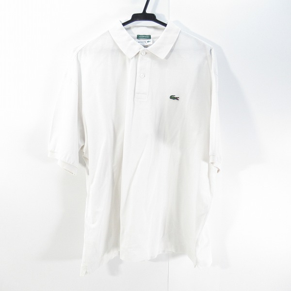 実際に弊社で買取させて頂いたLACOSTE/ラコステ BEAMS別注  半袖ポロシャツ ホワイト PH102MJ /5
