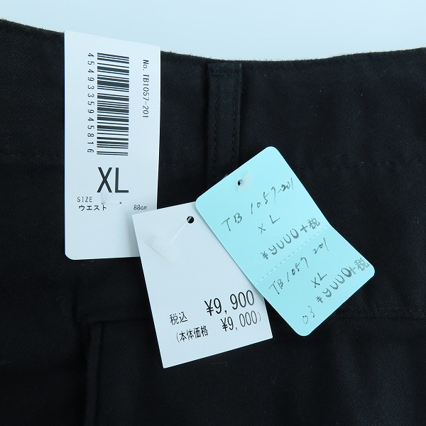 実際に弊社で買取させて頂いた【未使用】ALPHA INDUSTRIES/アルファ インダストリーズ カーゴパンツ/ブラック/TB1057-201/XLの画像 9枚目