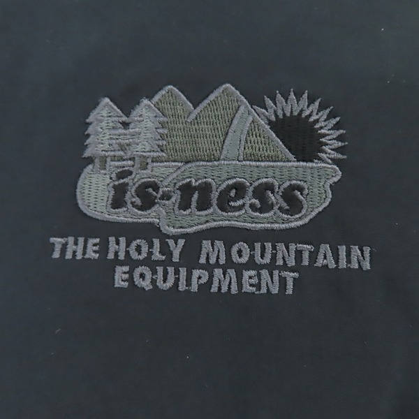 実際に弊社で買取させて頂いた【未使用】is-ness/イズネス THM POLARTEC FLEECE JACKET フリースジャケット ブラック 1003AWJK03/46の画像 2枚目