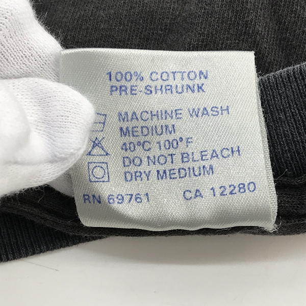 実際に弊社で買取させて頂いたBROCKUM/ブロックム THE CURE/ザ・キュアー 1992 ヴィンテージ ツアーT/バンドTシャツ/Lの画像 3枚目