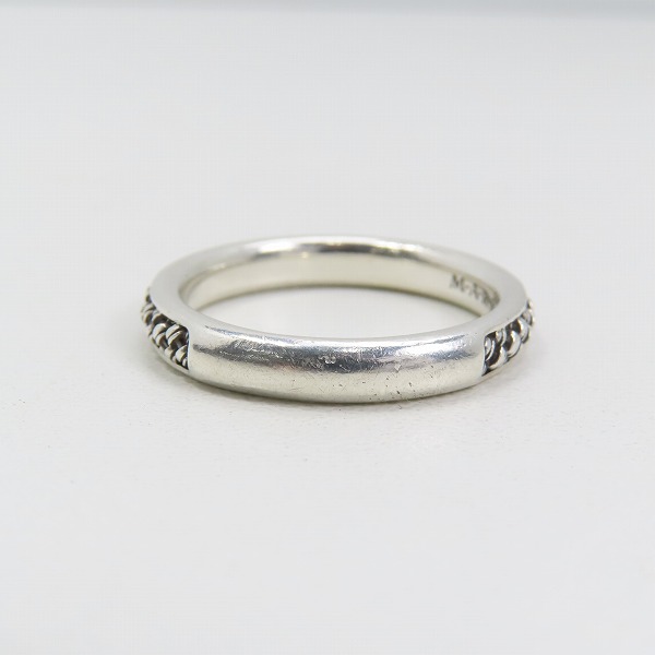 実際に弊社で買取させて頂いたMARS/マーズ シルバー リング SV925 シルバー 21号 の画像 3枚目