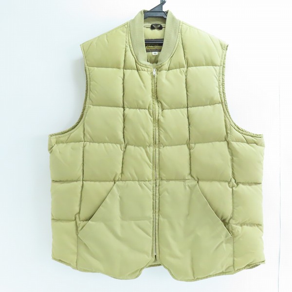 実際に弊社で買取させて頂いたEddie Bauer/エディーバウアー 80S/黒タグ/ヴィンテージ 中綿ベスト 48