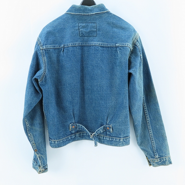 実際に弊社で買取させて頂いたLevi's/リーバイス 復刻 BIG E/ボタン裏刻印J02 1st タイプデニムジャケット/71506/36の画像 1枚目
