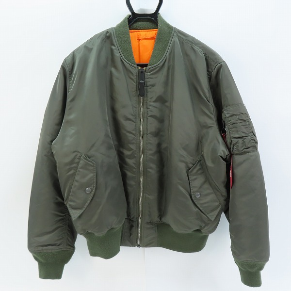 実際に弊社で買取させて頂いたALPHA INDUSTRIES/アルファインダストリーズ リバーシブル MA-1/フライトジャケット2000-476/XL