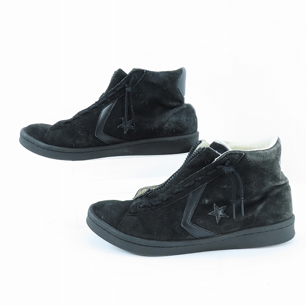 実際に弊社で買取させて頂いたCONVERSE×nonnative/コンバース×ノンネイティブ PRO-LEATHER HI スエード ハイカットスニーカー/28.0の画像 3枚目