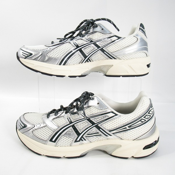実際に弊社で買取させて頂いたKITH×asics/キス×アシックス Vintage Tech Gel-1130 "Cream/Scarab" ヴィンテージテック ゲル1130 1203A565-100/29.0の画像 3枚目
