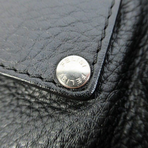 実際に弊社で買取させて頂いた【難有り】Felisi/フェリージ 1772/5 レザー ビジネスバッグ ブリーフケース/ 1772/5 ショルダーストラップ付の画像 7枚目