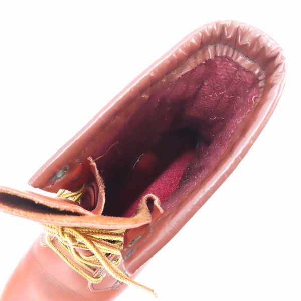 実際に弊社で買取させて頂いたRED WING/レッドウィング ワークブーツ/815/8Dの画像 4枚目