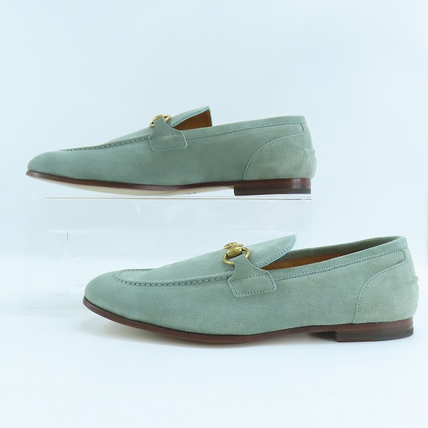 実際に弊社で買取させて頂いたGUCCI/グッチ ホースビット ローファー 406994/8.5の画像 3枚目