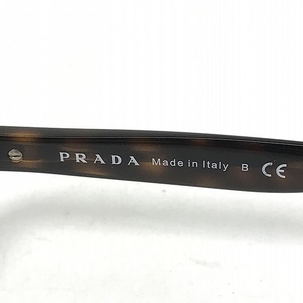 実際に弊社で買取させて頂いたPRADA/プラダ メガネフレーム 度入り VPR020-Aの画像 5枚目