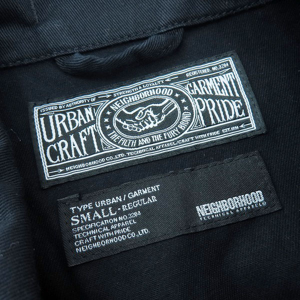 実際に弊社で買取させて頂いたNEIGHBORHOOD/ネイバーフッド ジップアップ ジャケット/ブルゾン SPNH-JK-M01S/Sの画像 2枚目