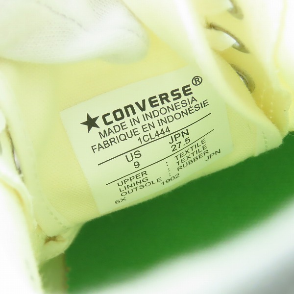 実際に弊社で買取させて頂いたCONVERSE ADDICT/コンバースアディクト JAKE PURCELL/ジャックパーセル スニーカー/シューズ 1CL444/27.5の画像 5枚目