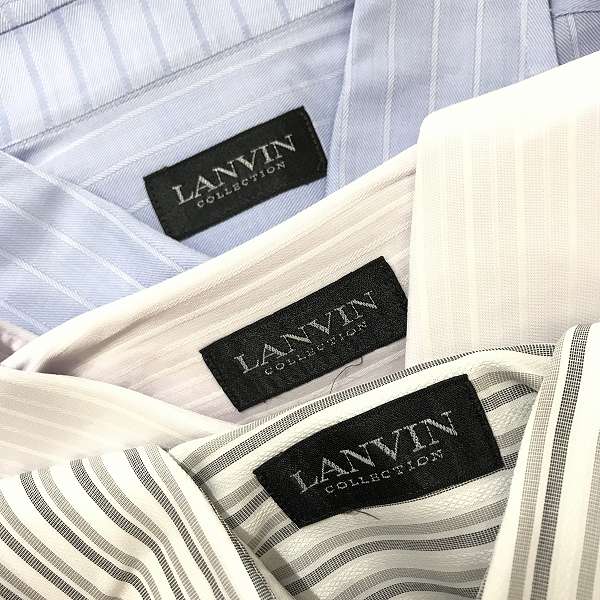実際に弊社で買取させて頂いた【おまとめ】LANVIN/ランバン シャツ/ワイシャツの画像 2枚目