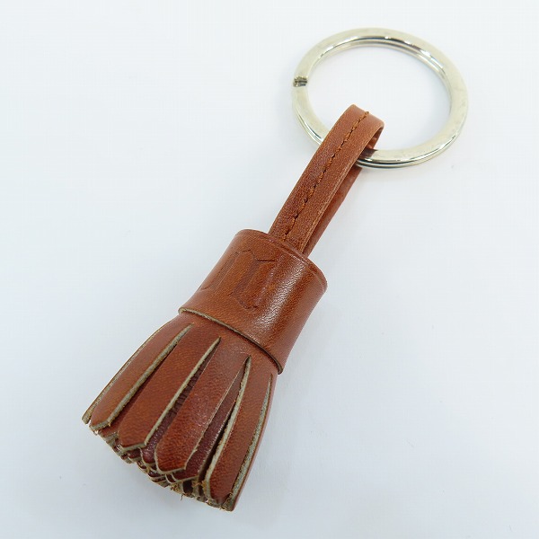実際に弊社で買取させて頂いたJOHN LOBB/ジョンロブ  POMPOM KEYRING/キーホルダー キーリング ブラウン