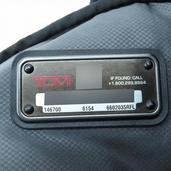 実際に弊社で買取させて頂いたTUMI/トゥミ HARRISON/ハリソン スリング バッグ/ワンショルダー バッグ 6602035RFLの画像 5枚目